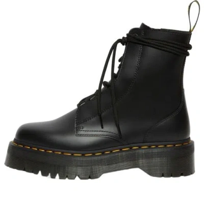 DR. MARTENS Dr. Martens Jarrick Smooth Leather Platform Boots 'Black'