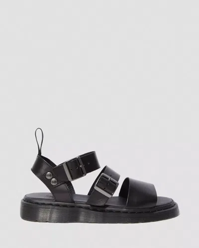 DR. MARTENS SANDALS WOMAN DR. MARTENS 15695001 GRYPHON BRANDO BLACK