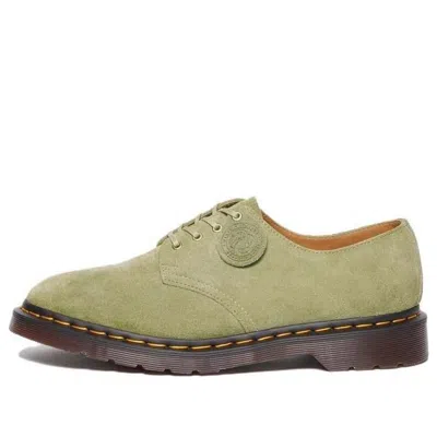 DR. MARTENS Dr. Martens Smiths Suede Dress Shoes 'Pale Olive'