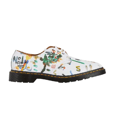 DR. MARTENS SUPREME X YOHJI YAMAMOTO X 1461 'BRUSHSTROKE - WHITE'