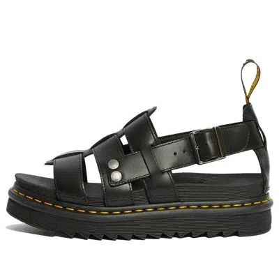 DR. MARTENS Dr. Martens Terry Leather Black Sandals