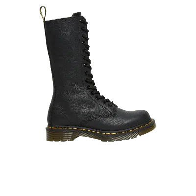 DR. MARTENS WMNS 1B99 LEATHER MID CALF BOOT 'BLACK VIRGINIA'