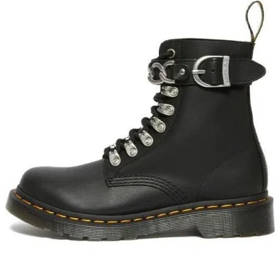 DR. MARTENS (WMNS) Dr. Martens 1460 Pascal Chain Leather Lace Up Boot 'Black'