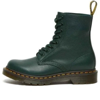 DR. MARTENS (WMNS) Dr. Martens 1460 Pascal Virginia waterproof Wear-resistant Mid Tops Martin boots Green