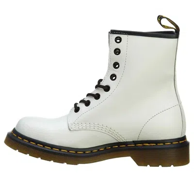 DR. MARTENS (WMNS) Dr. Martens 1460 Smooth Leather Lace Up Boots 'White'