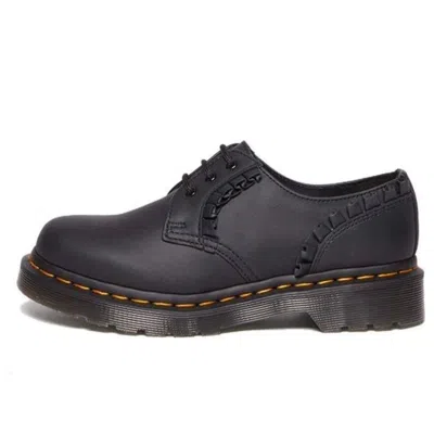 DR. MARTENS (WMNS) Dr. Martens 1461 Frill Nappa Leather Oxford Shoes 'Black'