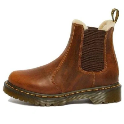 DR. MARTENS (WMNS) Dr. Martens 2976 Faux Fur Lined Chelsea Boots 'Butterscotch'