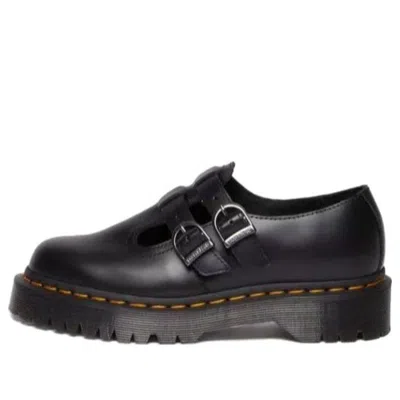 DR. MARTENS (WMNS) Dr. Martens 8065 II Bex Smooth Leather Platform Mary Jane 'Black'