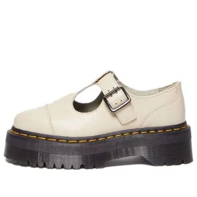 DR. MARTENS (WMNS) Dr. Martens Bethan Pisa Leather Platform Mary Jane 'Parchment Beige'