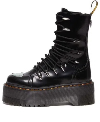 DR. MARTENS (WMNS) Dr. Martens Jadon Hi LTT Max Leather Platform Boots 'Black'