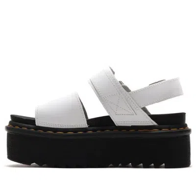 DR. MARTENS (WMNS) Dr. Martens Voss Leather Thick Bottom Sandals White