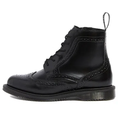 DR. MARTENS (WMNS) Dr.Martens Delphine Smooth Dress Boots 'Black'