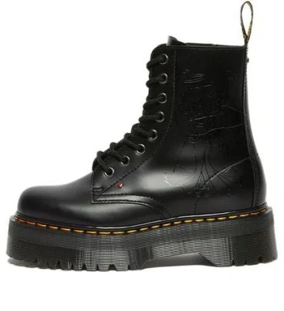 DR. MARTENS Dr. Martens x Betty Boop Jadon Leather Platforms Boot 'Black'