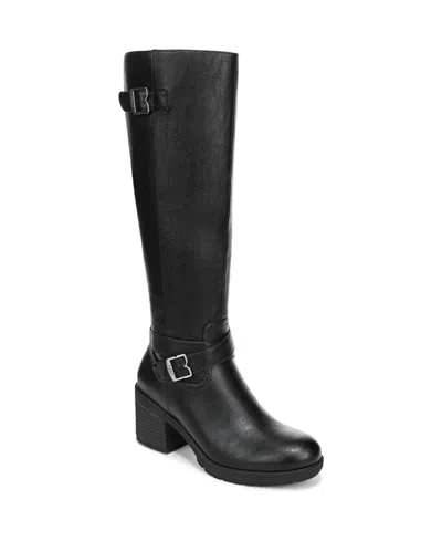 DR. SCHOLL'S WOMEN'S PRAIRIE WIDE CALF ZIP TALL BOOTS