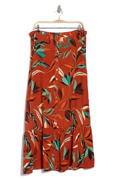 DR2 BY DANIEL RAINN DR2 BY DANIEL RAINN BUTTON FRONT MAXI SKIRT