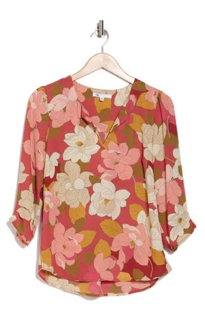 DR2 BY DANIEL RAINN DR2 BY DANIEL RAINN THREE QUARTER SLEEVE BLOUSE
