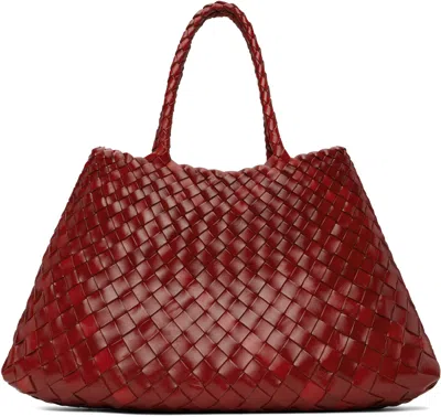 DRAGON DIFFUSION RED SANTA CROCE SMALL TOTE