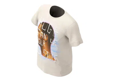 DRAKE MEN'S DRAKE NWTS HUGE FAN T-SHIRT IN WHITE