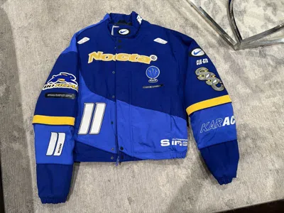 DRAKE X NIKE NOCTA LART RACING JACKET BLUE DRAKE L’ART