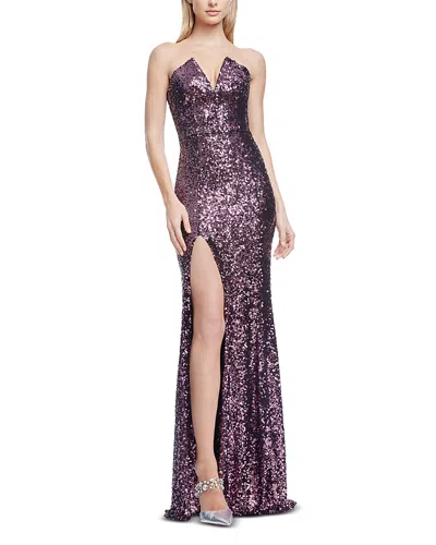 DRESS THE POPULATION DRESS THE POPULATION FERNANDA SEQUIN MERMAID GOWN