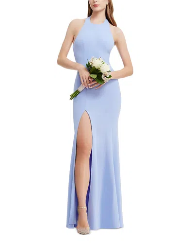 DRESS THE POPULATION DRESS THE POPULATION PAIGE HALTER GOWN