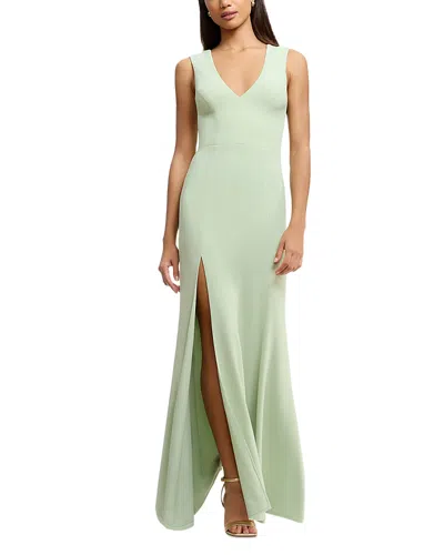 DRESS THE POPULATION DRESS THE POPULATION SANDRA PLUNGING GOWN