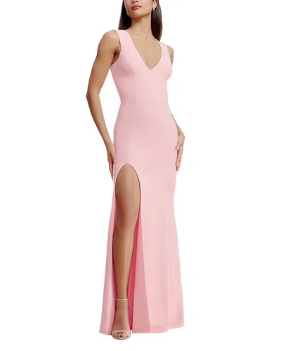 DRESS THE POPULATION DRESS THE POPULATION SANDRA PLUNGING GOWN