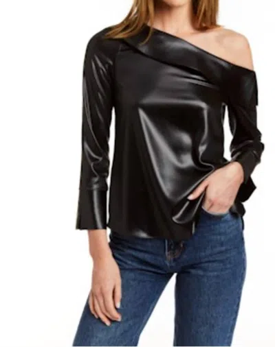 DREW CHANTELLE TOP IN BLACK