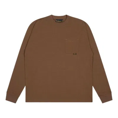 DREW HOUSE Drew House Basic Longsleeve Pocket T-shirt 'Brown'