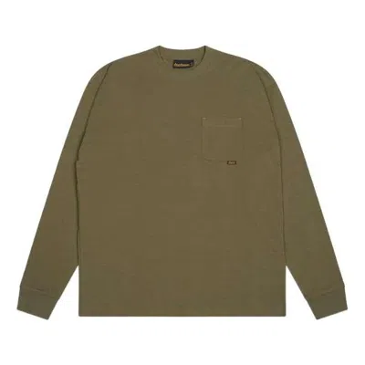 DREW HOUSE Drew House Basic Longsleeve Pocket T-shirt 'Midnight Olive'