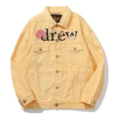 DREW HOUSE Drew House Floral Trucker Jacket 'Washed Tangerine'