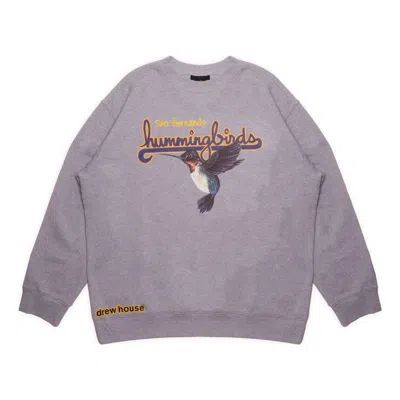 DREW HOUSE Drew House Hummingbirds Crewneck Sweatshirt 'Heather Grey'
