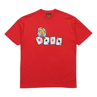 DREW HOUSE Drew House Lucky You Drew T-shirt 'Red'