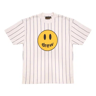 DREW HOUSE Drew House Mascot Pinstripe T-shirt 'Navy White'