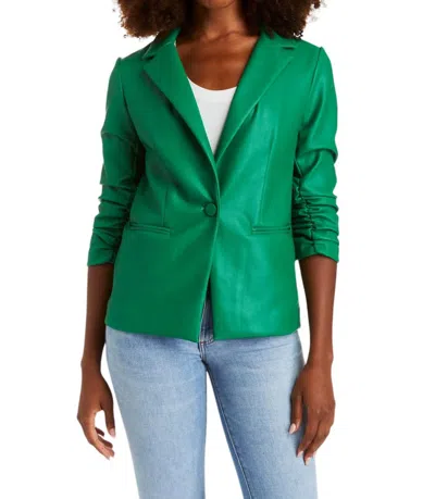 DREW SERENA BLAZER IN KELLY GREEN