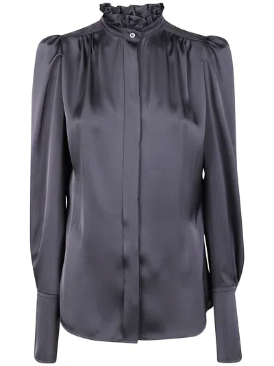 DRHOPE DRHOPE RUFFLED SHIRT