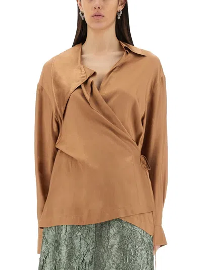 DRIES VAN NOTEN DRIES VAN NOTEN ASYMMETRICAL SHIRT
