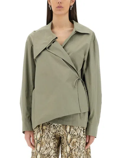 DRIES VAN NOTEN DRIES VAN NOTEN ASYMMETRICAL SHIRT