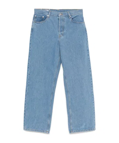 DRIES VAN NOTEN BELT-LOOP JEANS