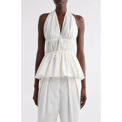 DRIES VAN NOTEN DRIES VAN NOTEN CEANA RUCHED HALTER TOP