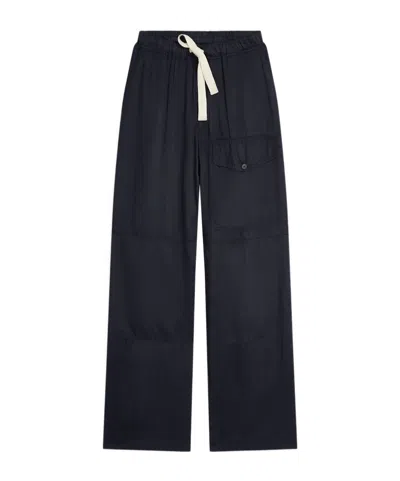 DRIES VAN NOTEN DRAWSTRING CASUAL PANTS