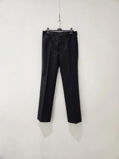 DRIES VAN NOTEN FRONT PLEATED CASUAL PANTS