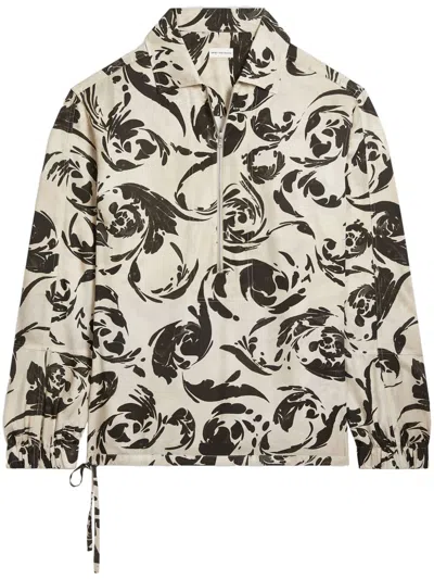 DRIES VAN NOTEN GRAPHIC-PRINT SHIRT