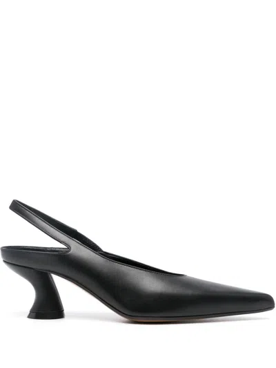DRIES VAN NOTEN LEATHER PUMPS