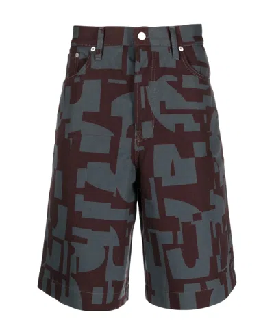 DRIES VAN NOTEN LOGO CASUAL SHORTS