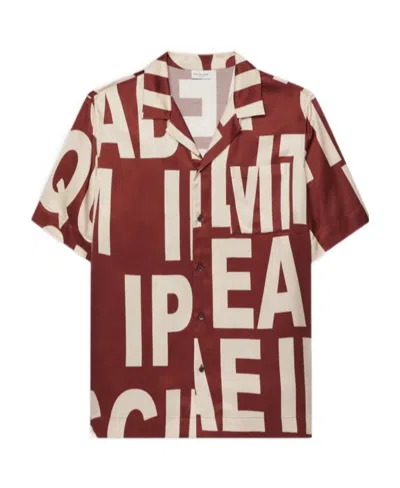 DRIES VAN NOTEN DRIES VAN NOTEN LOGO PRINTED BUTTONED SHIRT