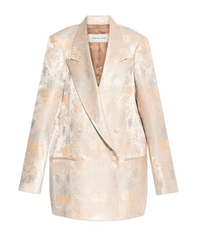 DRIES VAN NOTEN DRIES VAN NOTEN FLORAL JACQUARD JACKET