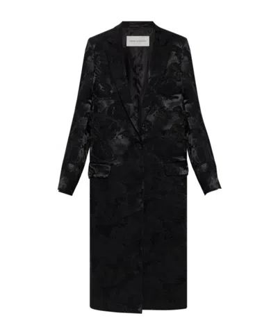 DRIES VAN NOTEN LONG SLEEVE COAT