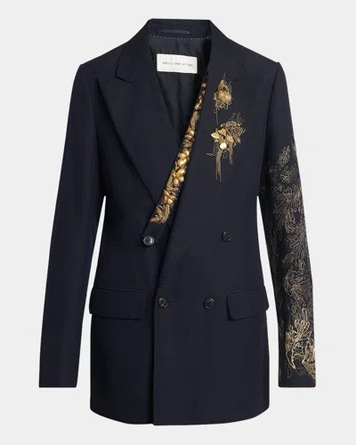 DRIES VAN NOTEN MEN'S BARTON EMBELLISHED DINNER JACKET