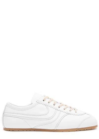DRIES VAN NOTEN DRIES VAN NOTEN PANELLED LEATHER SNEAKERS